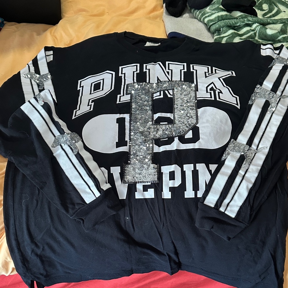 Trendy Black and Silver Kids Hoodie